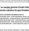Punkt Informacyjny Stowarzyszenia Lokalna Grupa Działania Gromnik